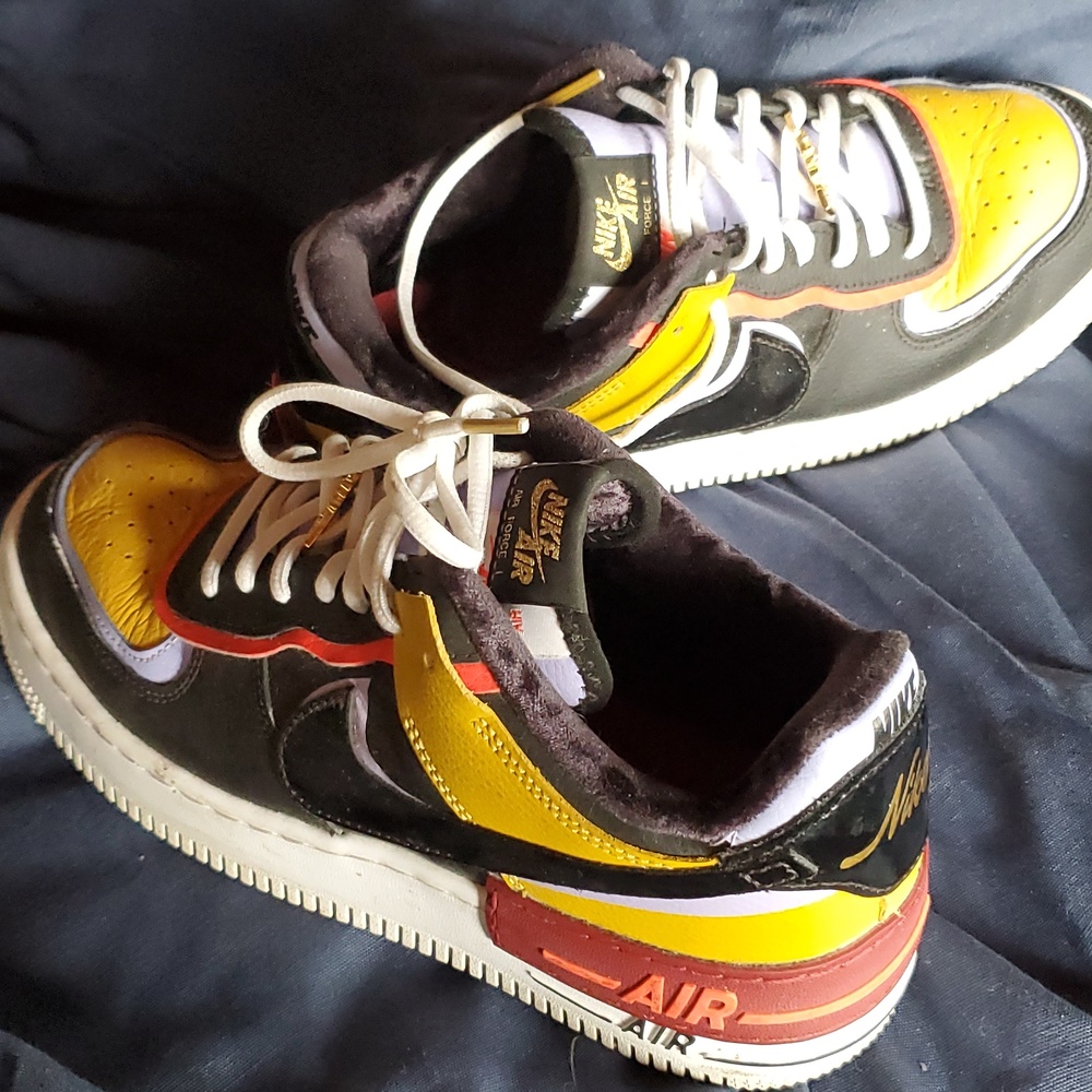 Nike Air Force women's shoes size 9 slightly used